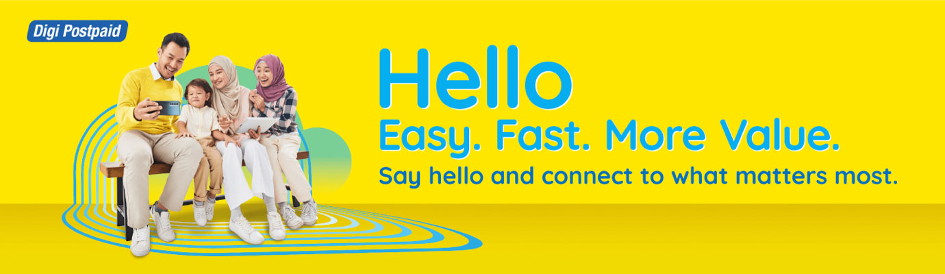 hello easy. fast. more value. say hellow and connect to what matters most.