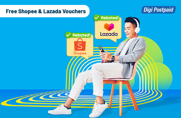 FREE Shopee & Lazada vouchers up to RM300